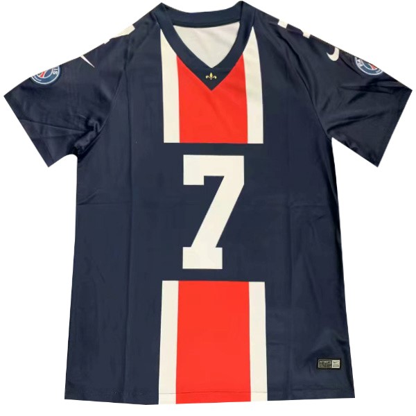 NFL Tailandia Camiseta Paris Saint Germain MBAPPE NO.7 2019 2020 Azul